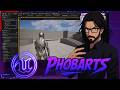 DEV STREAM UE5 | Escenario y tal vez Enemigos | PhobArts en Directo