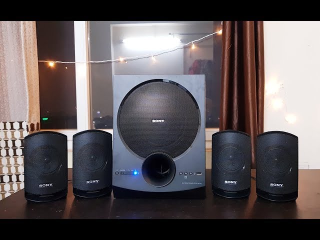 sony sa d40 subwoofer size