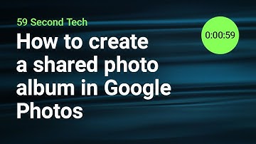 How to create a shared photo album in Google Photos