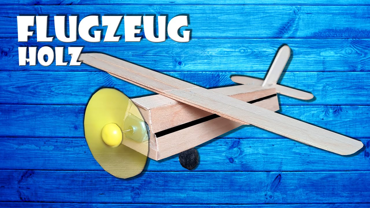Minkissy 2 Stück DIY Holz Segelflugzeug Bausatz F? Produktbild-Vorschau 10