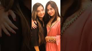 Anushka sen with zannat Zubair cute picture Whatsapp status 😍 #shorts screenshot 2