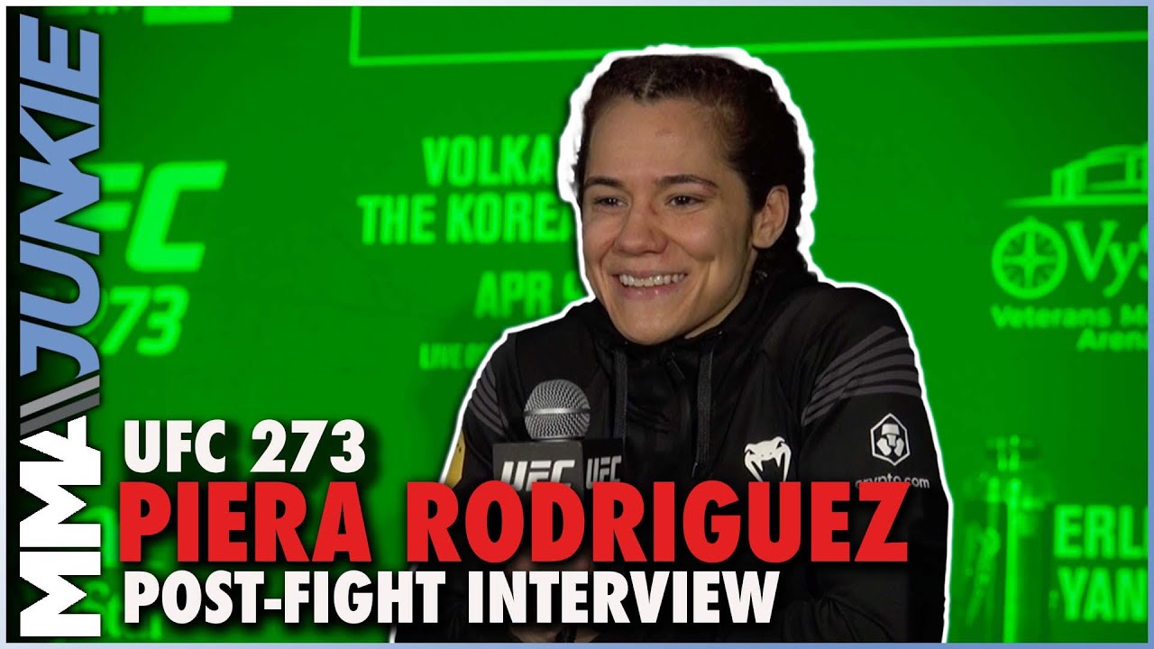 Piera Rodriguez reflects on UFC debut win: 'It was a dream come true' | UFC 273