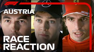 Drivers' Post-Race Reaction | 2022 Austrian Grand Prix