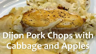 Dijon Pork Chops with Cabbage and Apples #healthy #easy by Robin & Willow Delicious Living 87 views 4 months ago 4 minutes, 29 seconds