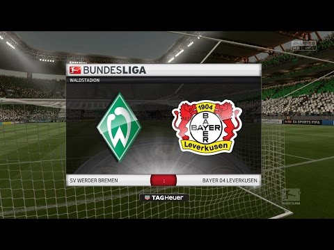 FIFA17 :der 7 Spieltag Werder Bremen gg Bayer 04 Leverkusen