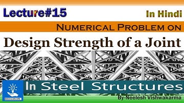 Numerical Problem on Design Strength of a Joint