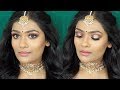 Indian Wedding Guest Makeup Look , Glittery Halo Eyes | Nishitha Vunnam