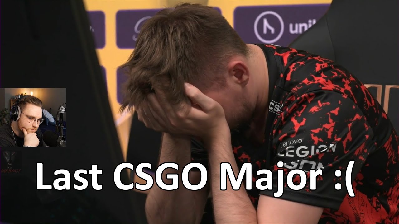 G2 players after elimination from LAST cs major