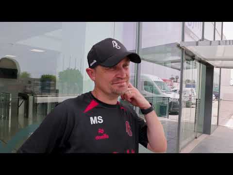 Michael Skubala and Rob Dickie on Stockport pre-season fixture