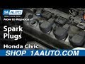 How To Replace Spark Plugs 2001-05 Honda Civic 1-7L