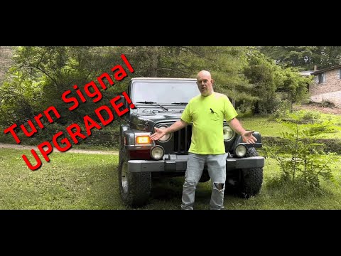 Jeep Wrangler Turn Signal Bulb Replacement *LED BULB Upgrade* - YouTube