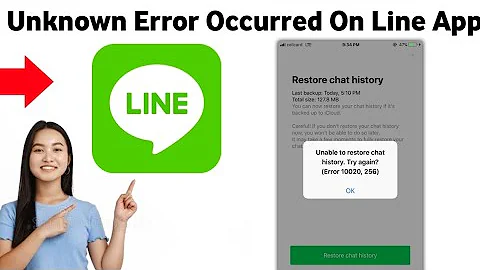 How to Unknown Error Occurred On Line App 2025