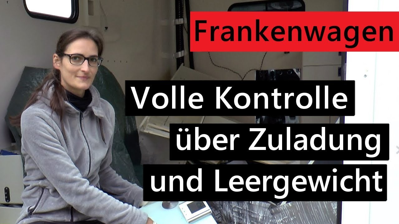 Immer Kontrolle über die Zuladung beim Wohnmobil-Selbstausbau behalten und Gratisgeschenk sichern Immer Kontrolle über die Zuladung beim Wohnmobil-Selbstausbau behalten und Gratisgeschenk sichern