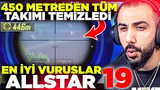 TURNUVADA 450 METREDEN MİNİ-14 İLE EFSANE SPRAY! EN İYİ VURUŞLAR ALLSTAR #19 | PUBG MOBILE