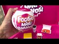 Opening Foodies Mini Brands *PLUS COMPLETE COLLECTION*