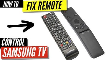 How To Fix a Samsung Remote Control That