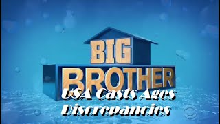 Big Brother USA Casts Age Discrepancies (2000-2020)