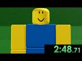 roblox speedrun