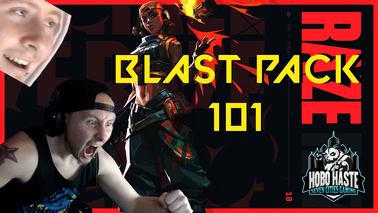 VALORANT RAZE BLASTPACK TRICKS! - YouTube