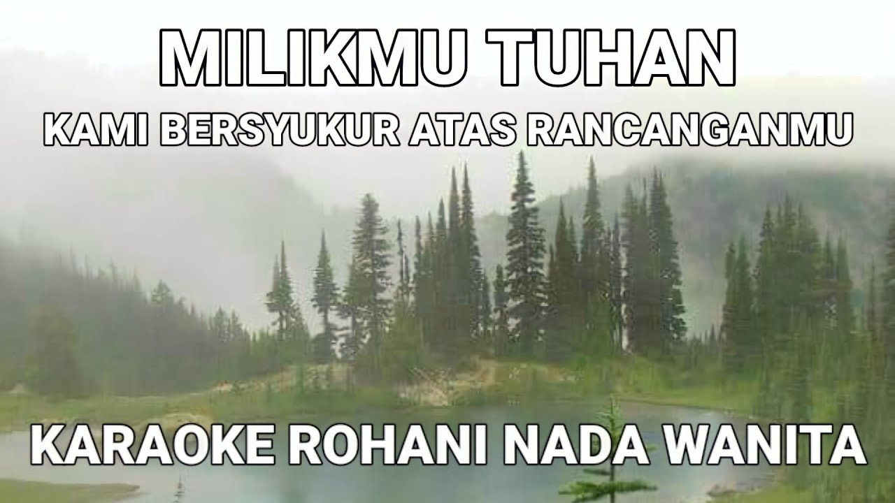 MilikMu Tuhan - Bestindo Music Karaoke Dan Lirik Nada Wanita