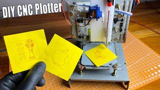 How to make a DIY CNC Plotter machine using an Arduino Nano | Arduino Nano CNC #jlcpcb #cnc #diy
