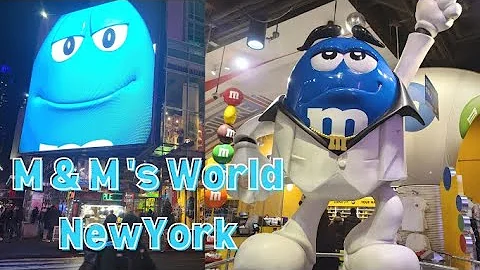 [4k]NYC Walk🚶🏻‍♀️in M&M’s World,Time Square, New York 2022 | Walking Tour of M&M’s World, New York