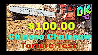 $100 Chinese Chainsaw Torture Test! by American Piddler 32,995 views 5 years ago 16 minutes