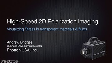 Introducing the Photron Crysta high-speed polarization camera