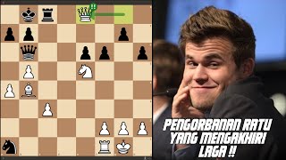 MAGNUS MENGORBANKAN RATU SAAT MENGGUNAKAN LONDON SYSTEM!! Magnus vs Ding Liren