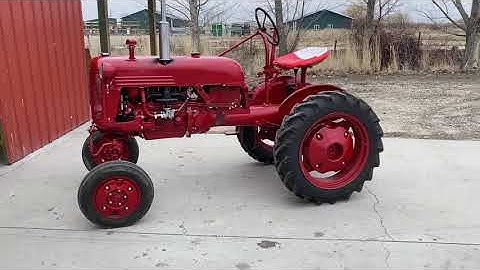 1949 Farmall Cub - A New Project, video #6. Polarize Generator, First Drive, Wiring Diagram, etc.