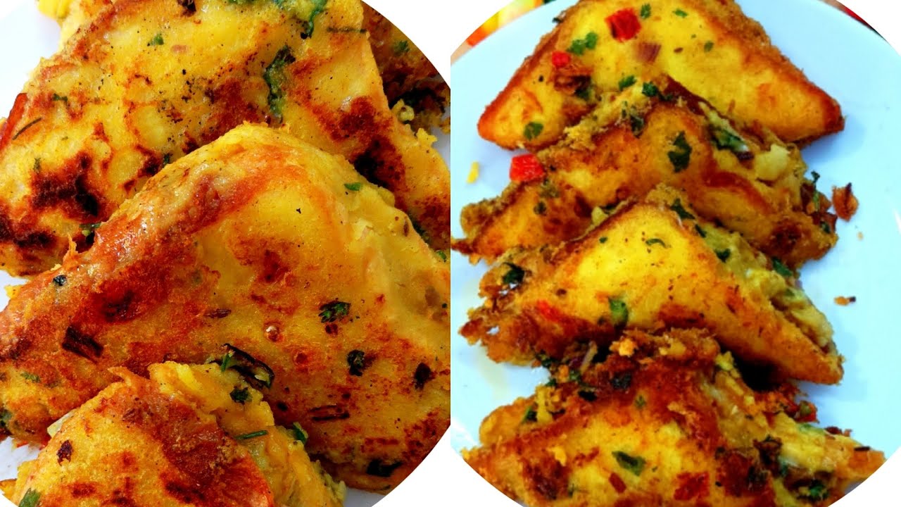 बहुत ही आसान तरीके से कम तेल में बनाएं टेस्टी क्रिस्पी हेल्दी ब्रेड से बना नाश्ता सभी को पसंद आएगा