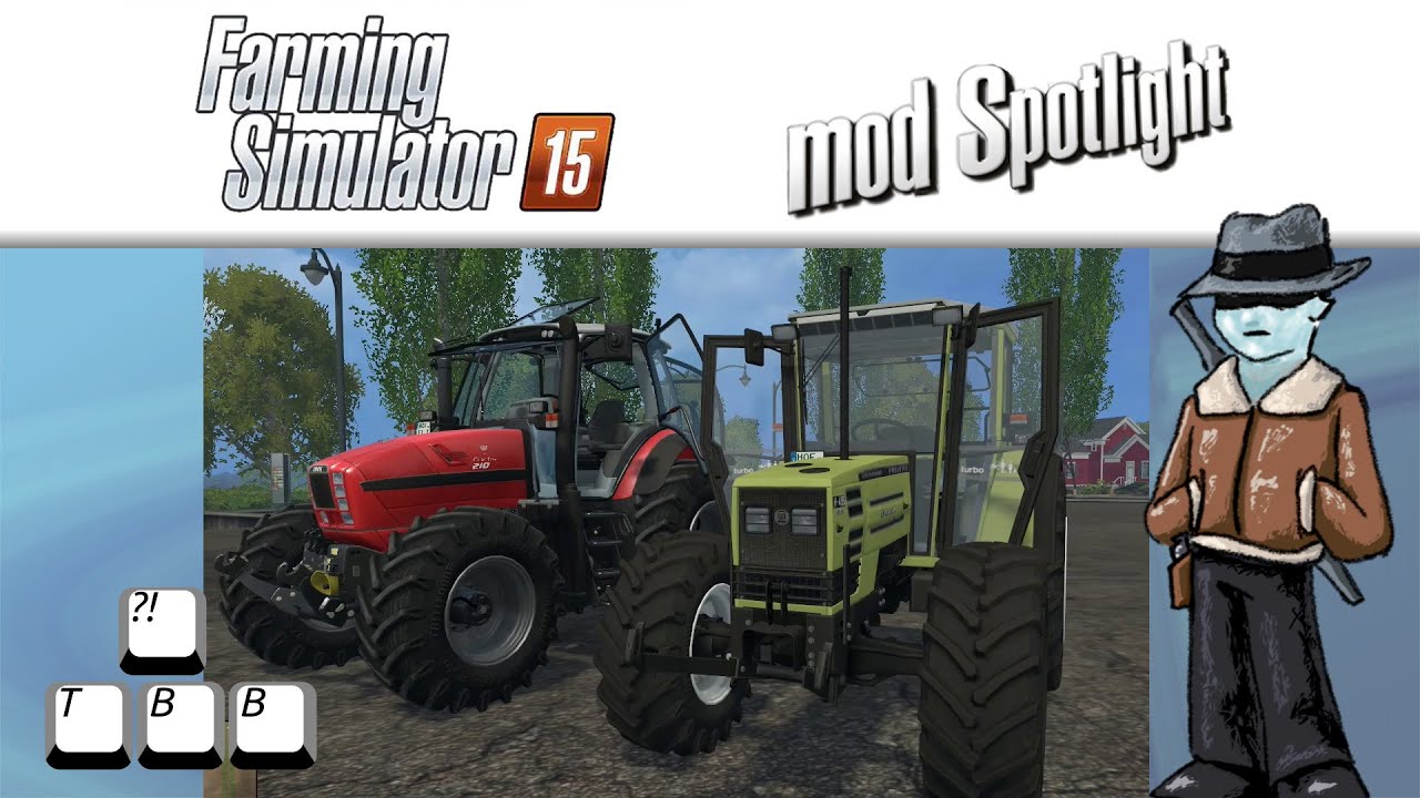 Farming Simulator 15 Mod Spotlight - Same Fortis and Hurlimann - YouTube