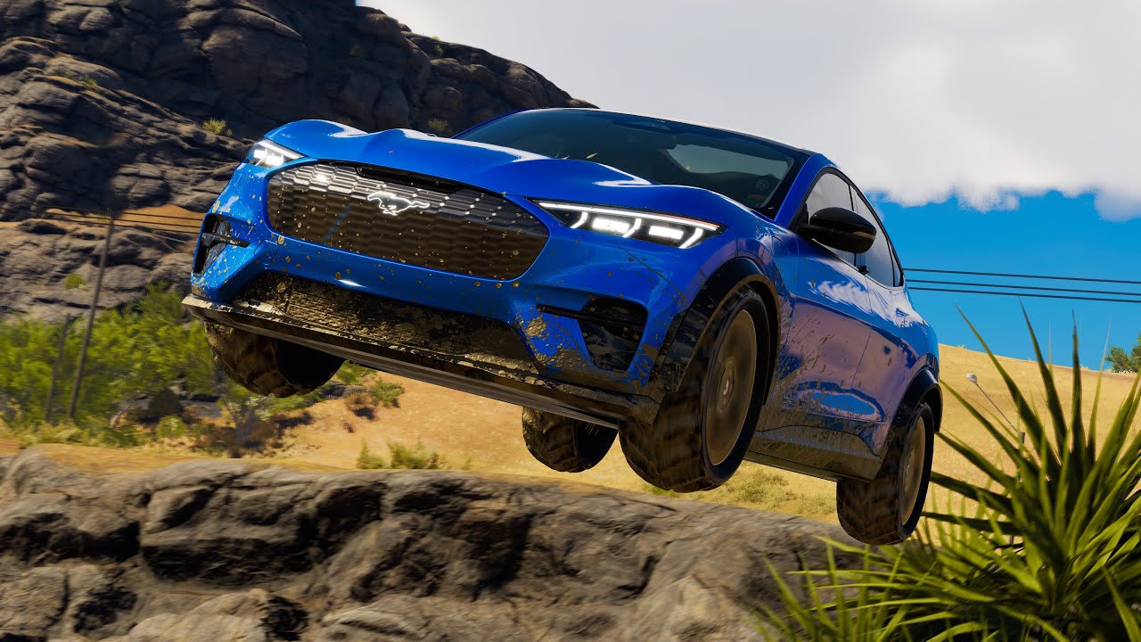 Insane Off-roading Performance! 911 Rally Race 2:28.438 (Ford Mustang ...