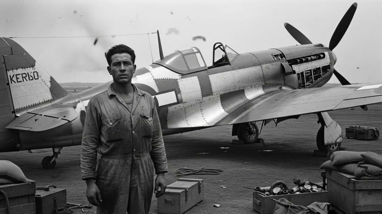 Cómo un civil mexicano reparó un avión con piezas de chatarra y derribó cazas nazis en 12 minutos