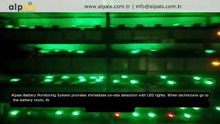 Alpais Battery Monitoring System LED lights