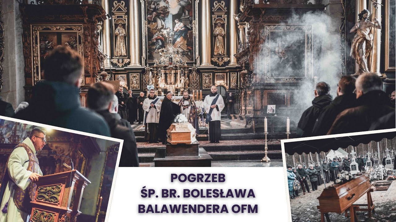Pogrzeb śp. br. Bolesława Balawendera OFM