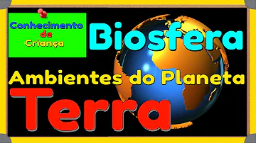 O que é a biosfera e como ela é composta?