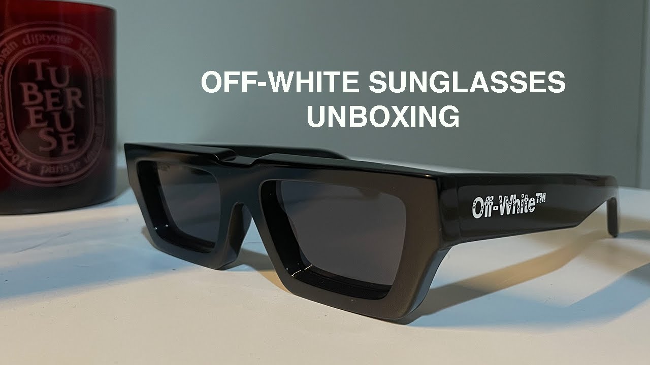 I got new sunglasses! (Off White Sunglasses Unboxing) 