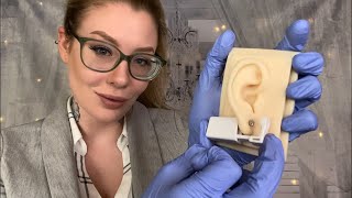 ASMR Piercing Your Ears(Not Your Ears, Your EARS)