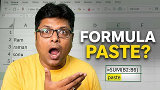 MS Excel Formula Paste Kaise Kare? 😱 Excel Beginners Ke Liye Full Guide | MS Office Course 2026