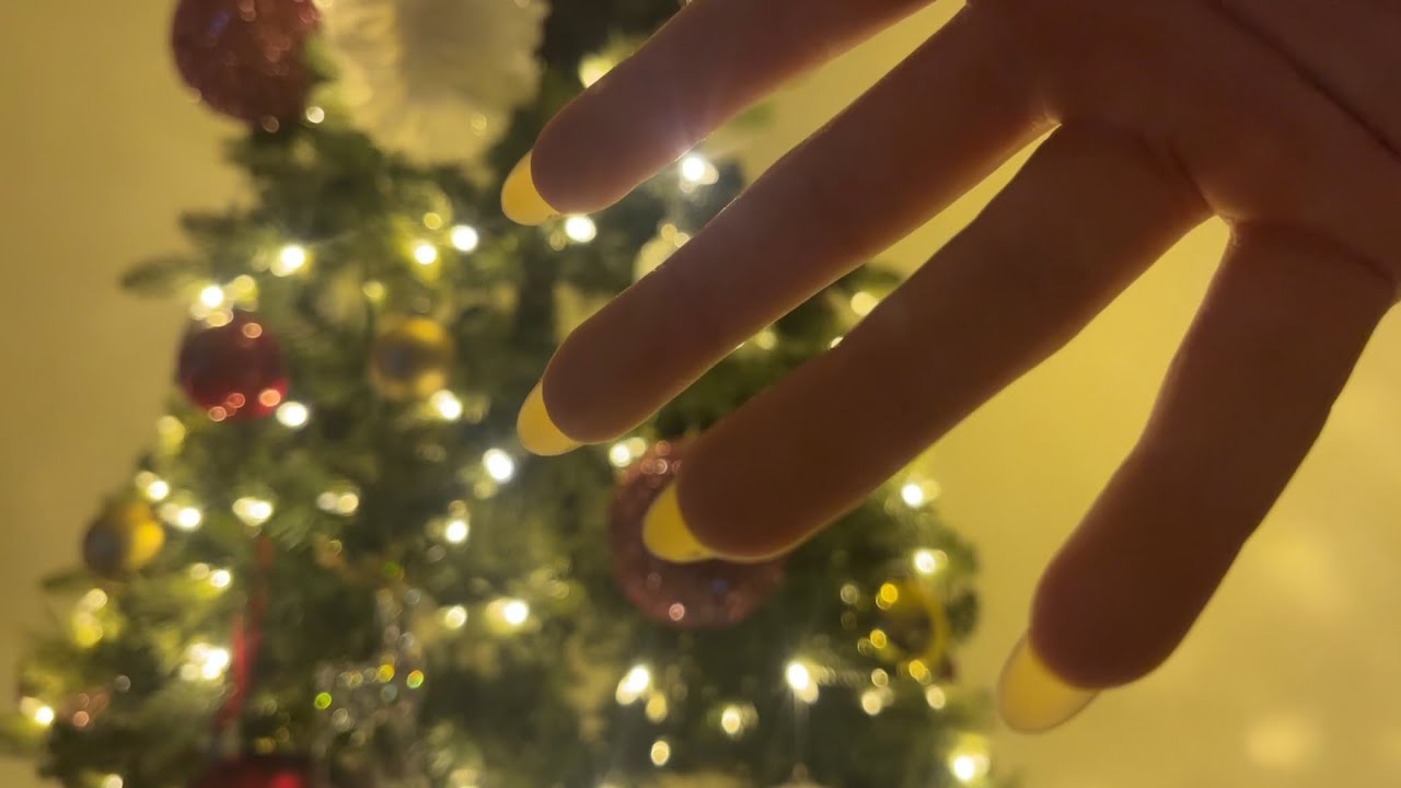 FAST & Textured Christmas Tapping and Scratching - ASMR for ADHD ...