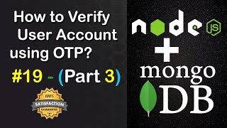How to Verify User Account using OTP in Node JS | Verify OTP API in Node JS #19 Part 3