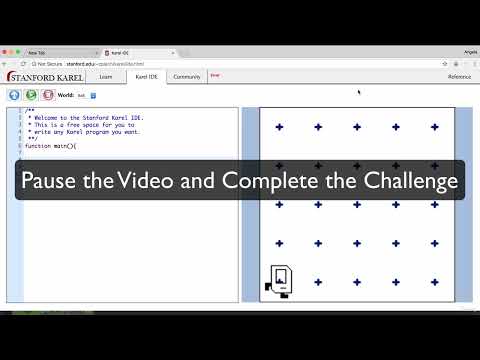 Functions Part 1 Challenge   The Karel Robot