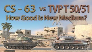 WOT Blitz Face Off || CS-63 vs TVP T 50/51