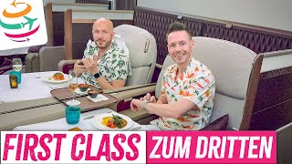 Crew top, Durchstarten und mehr!? Viel passiert bei Qatar A380 First Class | YourTravel.TV