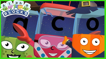 Spooky Spelling | Halloween Words | Learn to Read | @officialalphablocks