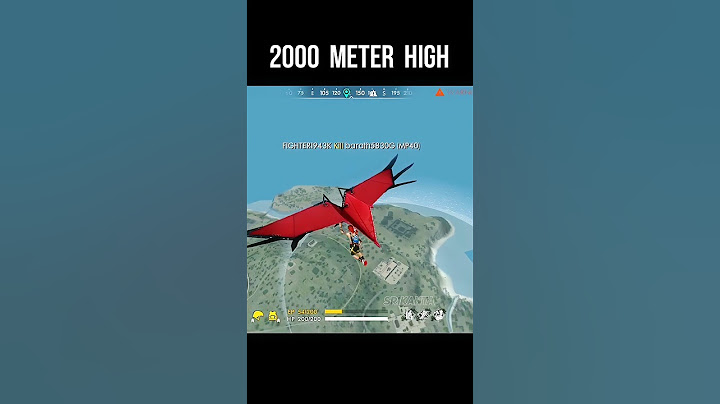 2000 Meter High 🥺 Old Glider Free Fire #srikantaff