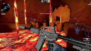 CSGO ZOMBIE ESCAPE ze_noob_too_easy_v3_3a All Stages On Ghostcap