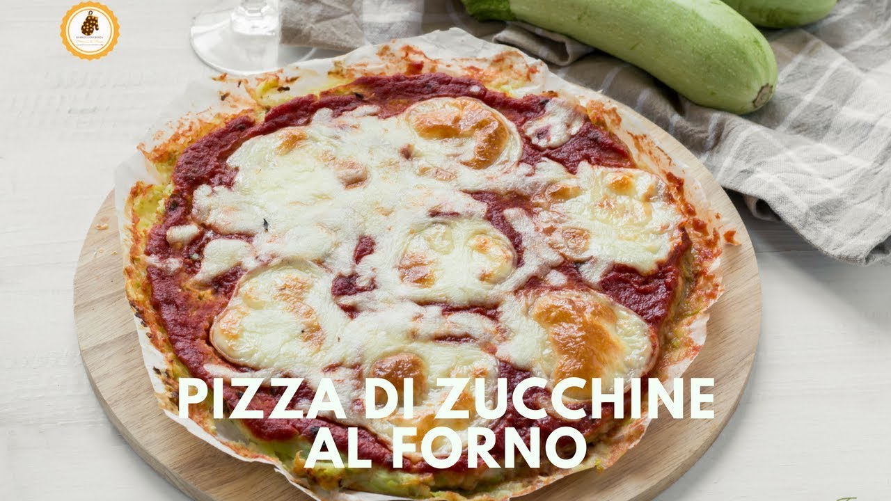 Pizza Di Zucchine Al Forno Veloce Leggera E Senza Uova