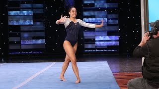 The Hip Hop Gymnast Performs